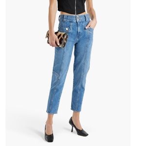 DEREK LAM 10 CROSBY
Alexa cropped high-rise tapered jeans